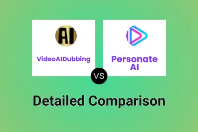 VideoAIDubbing vs Personate AI