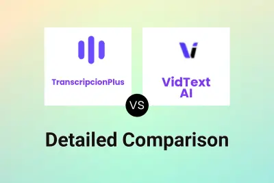 TranscripcionPlus vs VidText AI