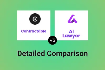 Contractable vs AI Lawyer Detailed comparison features, price