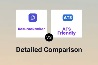 ResumeRanker vs ATS Friendly Detailed comparison features, price