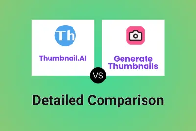 Thumbnail.AI vs Generate Thumbnails Detailed comparison features, price