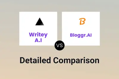 Writey A.I vs Bloggr.AI