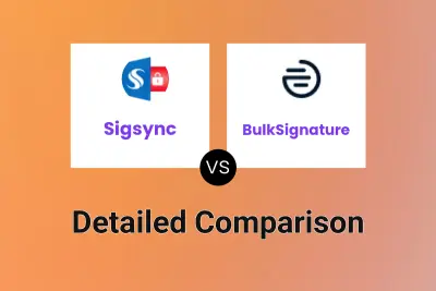 Sigsync vs BulkSignature