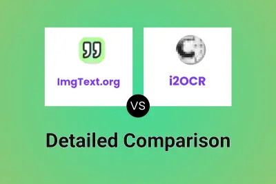 ImgText.org vs i2OCR