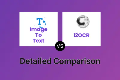Image To Text vs i2OCR