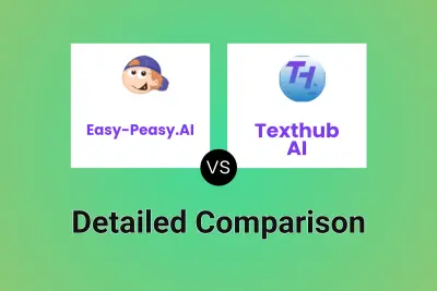 Easy-Peasy.AI vs Texthub AI Detailed comparison features, price