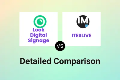 Look Digital Signage vs ITESLIVE