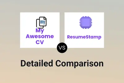My Awesome CV vs ResumeStamp