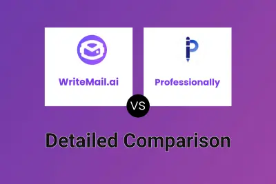 WriteMail.ai vs Professionally Detailed comparison features, price