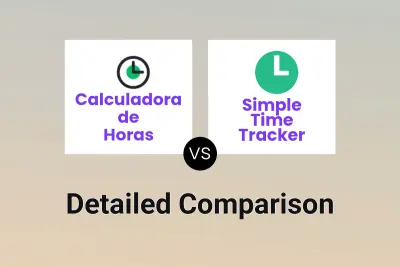 Calculadora de Horas vs Simple Time Tracker