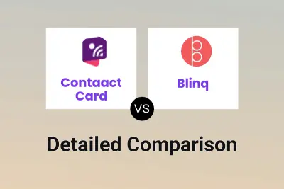 Contaact Card vs Blinq