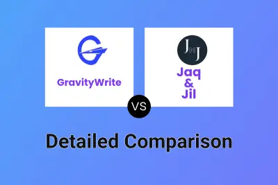 GravityWrite vs Jaq & Jil Detailed comparison features, price