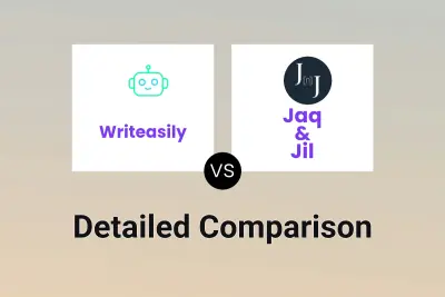 Writeasily vs Jaq & Jil Detailed comparison features, price