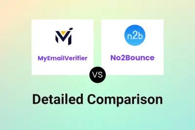MyEmailVerifier vs No2Bounce