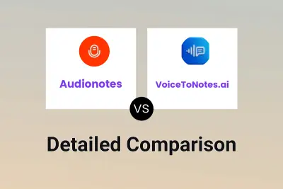 Audionotes vs VoiceToNotes.ai