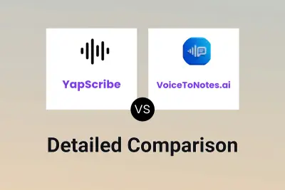 YapScribe vs VoiceToNotes.ai