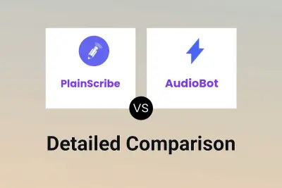 PlainScribe vs AudioBot