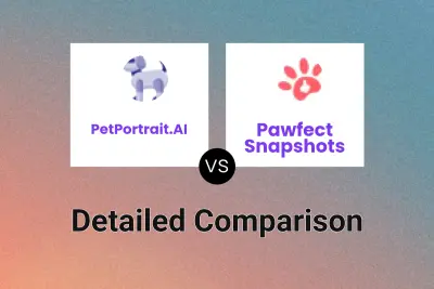 PetPortrait.AI vs Pawfect Snapshots Detailed comparison features, price