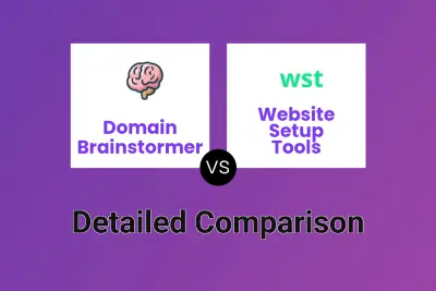 Domain Brainstormer vs Website Setup Tools