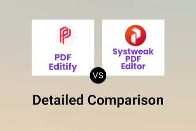 PDF Editify vs Systweak PDF Editor