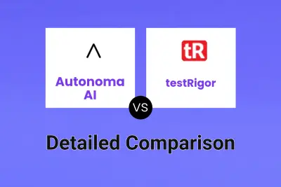 Autonoma AI vs testRigor Detailed comparison features, price