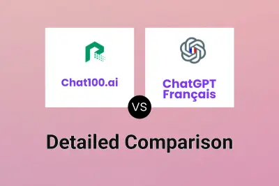 Chat100.ai vs ChatGPT Français