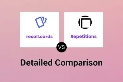 recall.cards vs Repetitions
