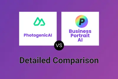 PhotogenicAI vs Business Portrait AI Detailed comparison features, price