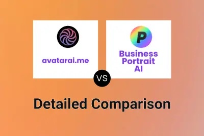 avatarai.me vs Business Portrait AI Detailed comparison features, price