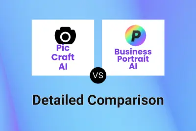 Pic Craft AI vs Business Portrait AI Detailed comparison features, price