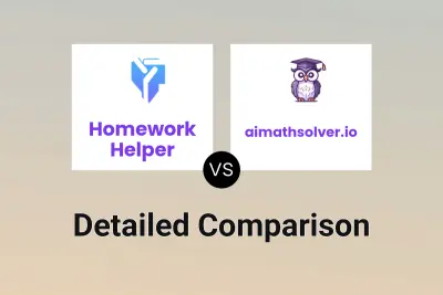 Homework Helper vs aimathsolver.io