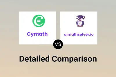 Cymath vs aimathsolver.io