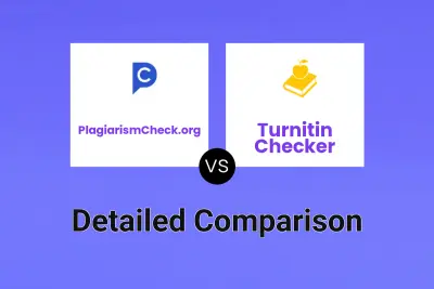 PlagiarismCheck.org vs Turnitin Checker