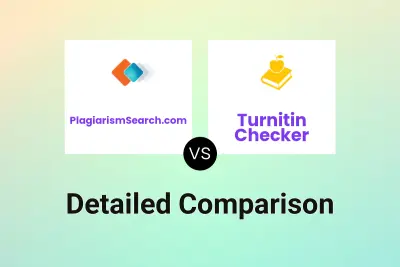 PlagiarismSearch.com vs Turnitin Checker