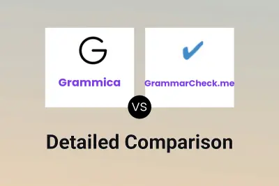 Grammica vs GrammarCheck.me