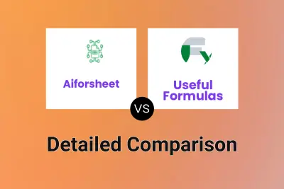 Aiforsheet vs Useful Formulas