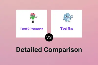 Text2Present vs Twifts Detailed comparison features, price