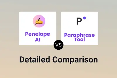 Penelope AI vs Paraphrase Tool Detailed comparison features, price