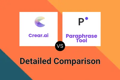 Crear.ai vs Paraphrase Tool Detailed comparison features, price