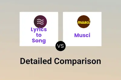 Lyrics to Song vs Musci