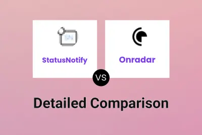 StatusNotify vs Onradar