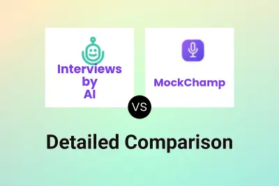 Interviews by AI vs MockChamp