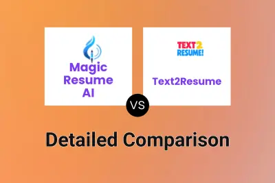 Magic Resume AI vs Text2Resume