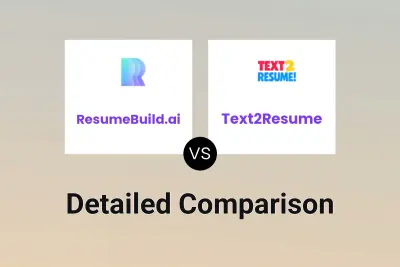 ResumeBuild.ai vs Text2Resume