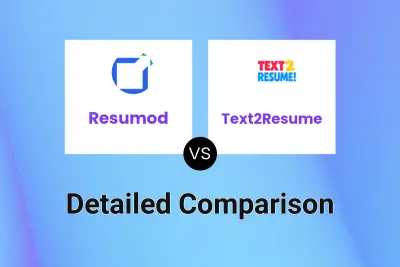 Resumod vs Text2Resume