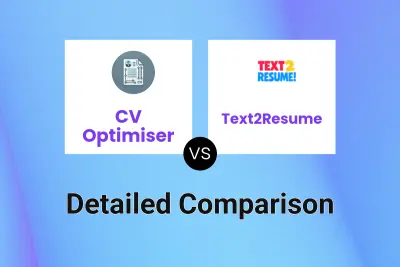 CV Optimiser vs Text2Resume