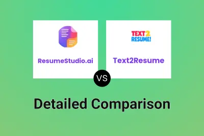 ResumeStudio.ai vs Text2Resume