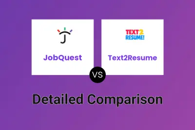 JobQuest vs Text2Resume