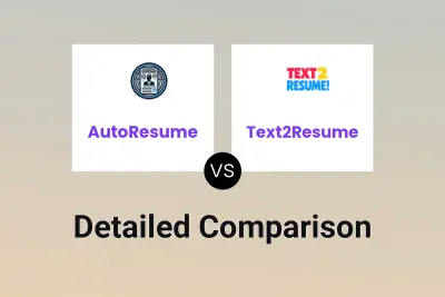 AutoResume vs Text2Resume