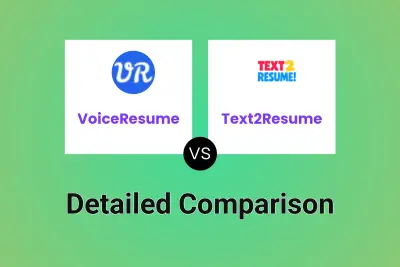 VoiceResume vs Text2Resume